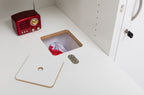 Creative wardrobe for basic sewing room 