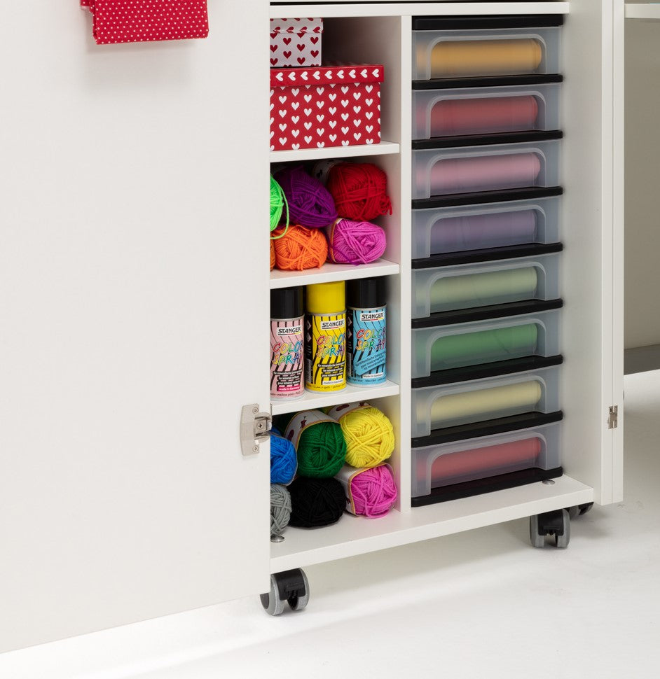 Creative wardrobe for basic sewing room 