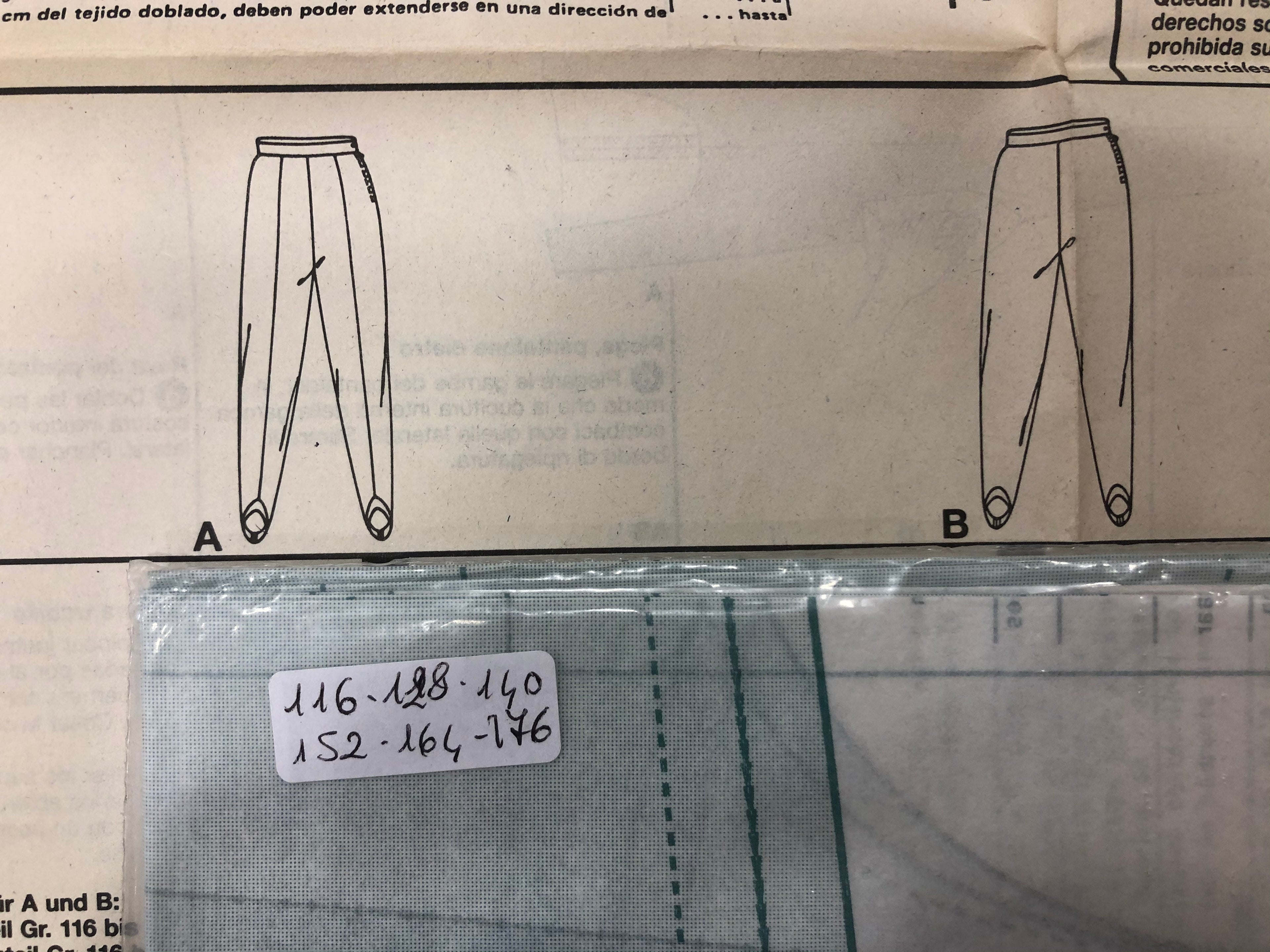 Cartamodello Burda - pantaloni ragazzi