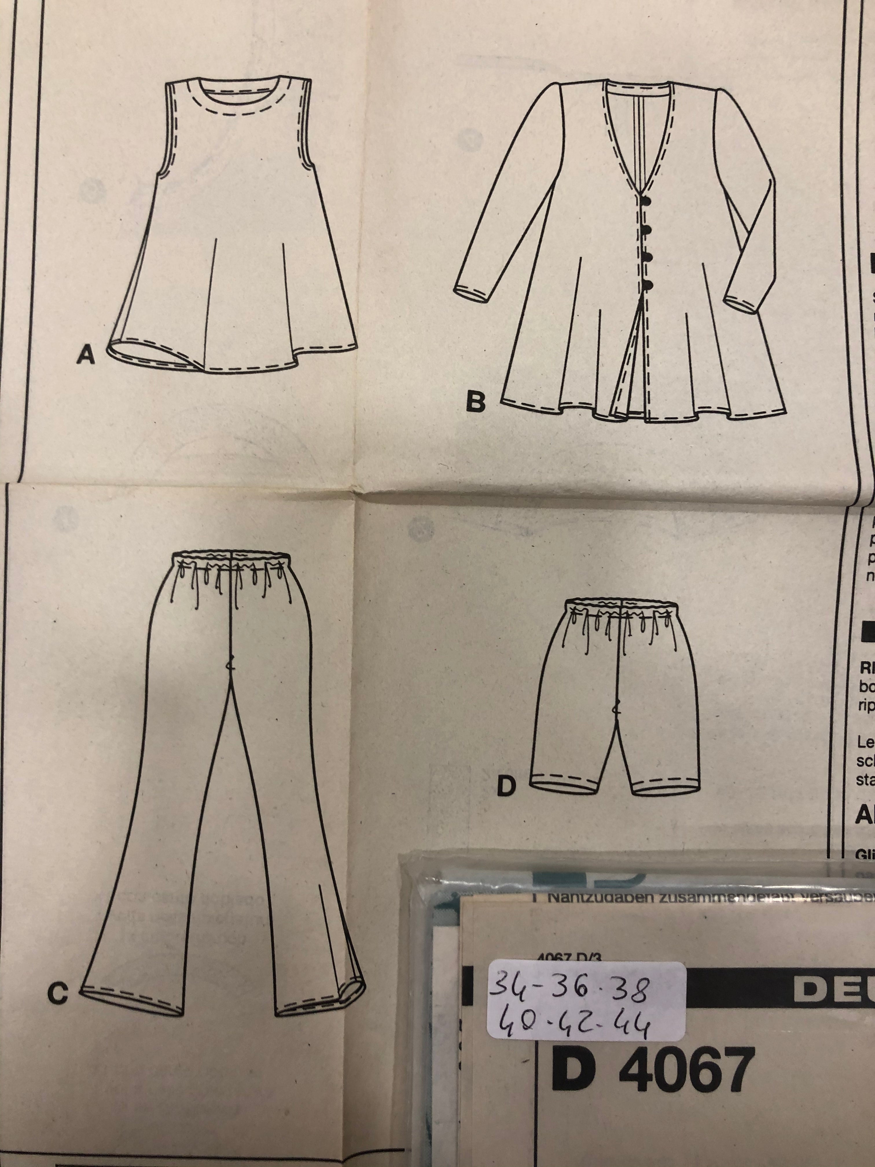 Cartamodello Burda - Abiti e Pantaloni