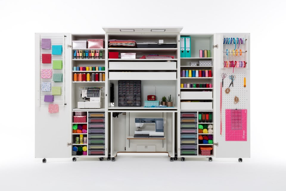 Armadio creativo per stanza del cucito base con meccanismo elettronico