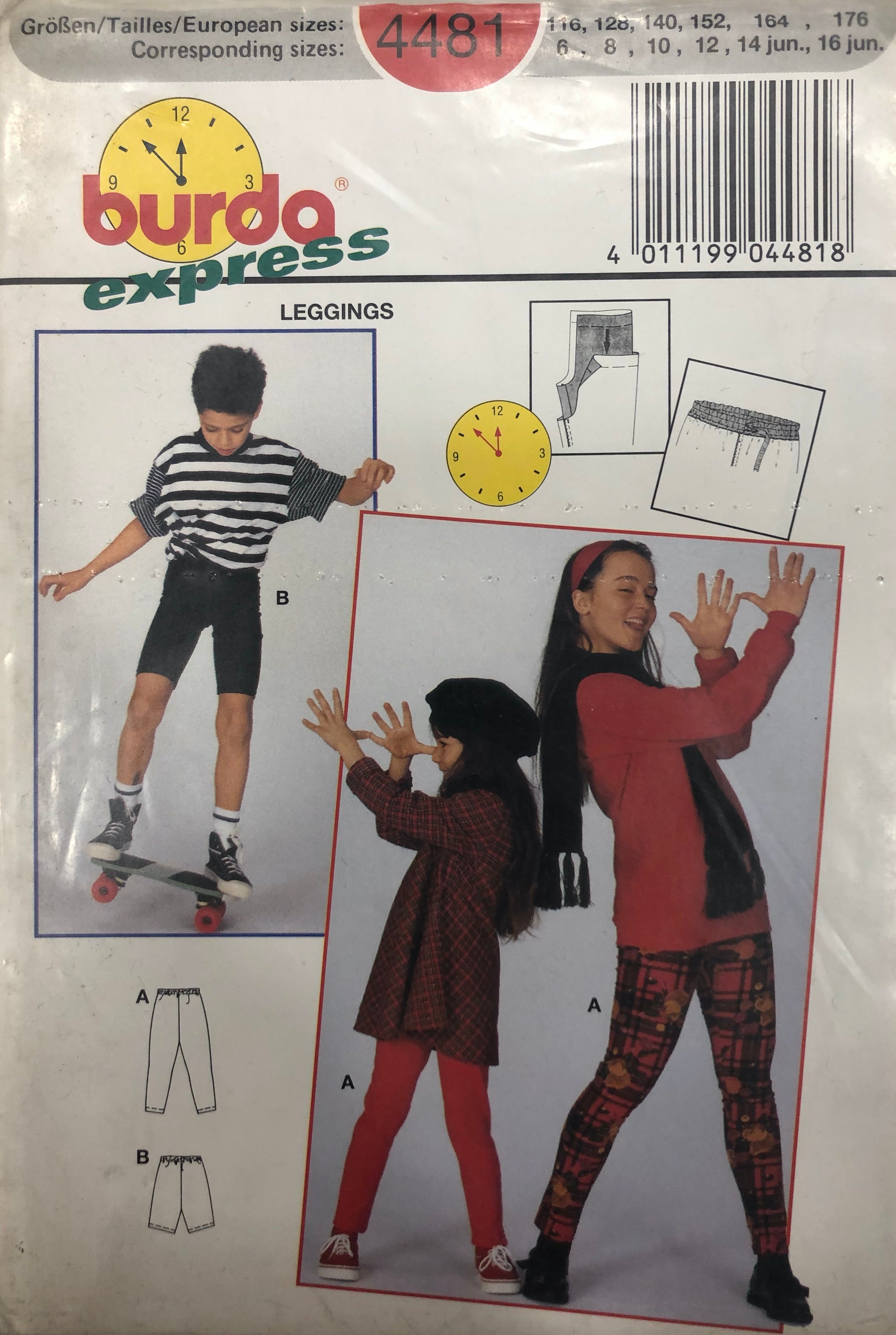 Cartamodello Burda - pantaloni ragazzi