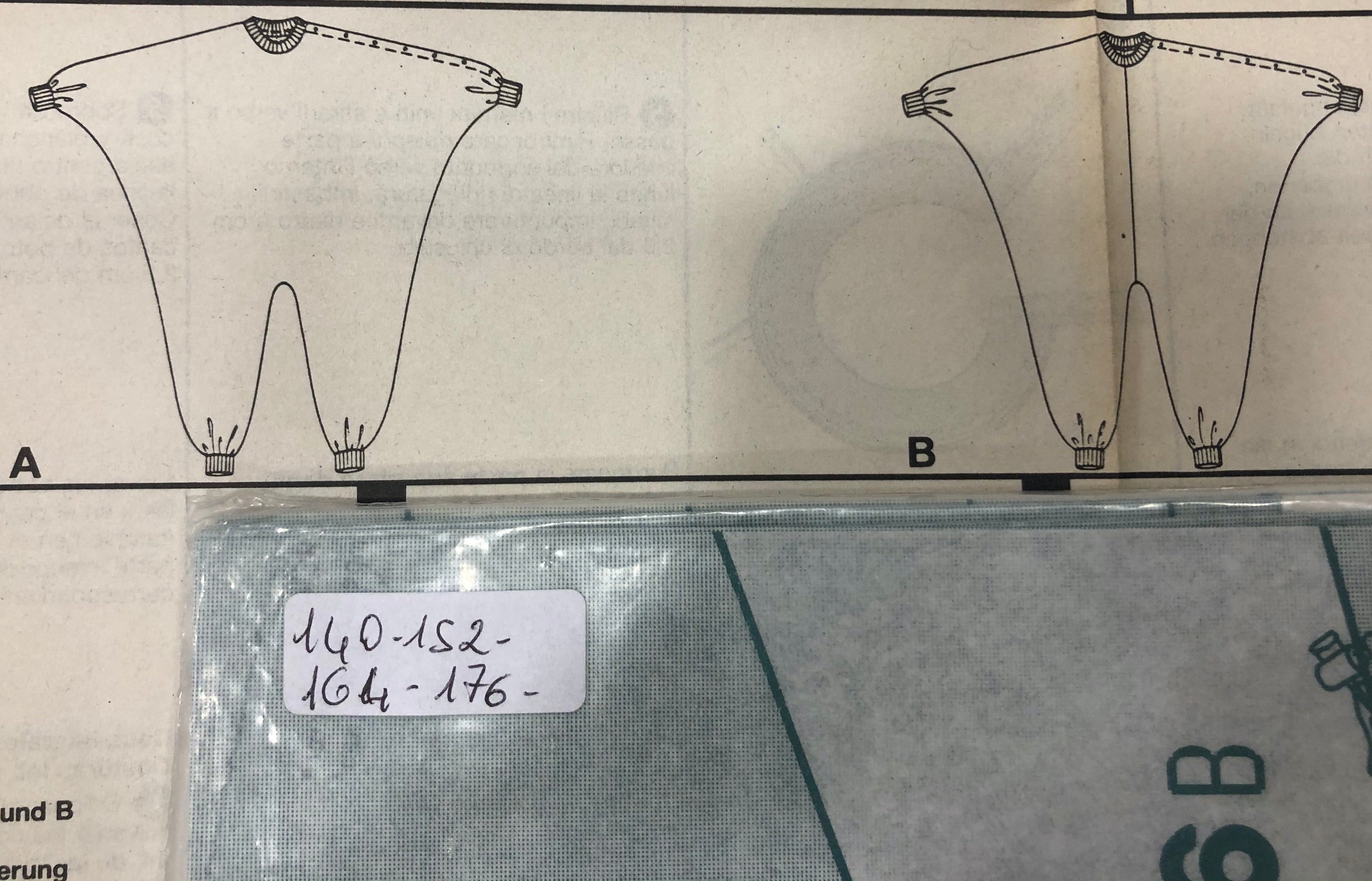 Cartamodello Burda - tuta