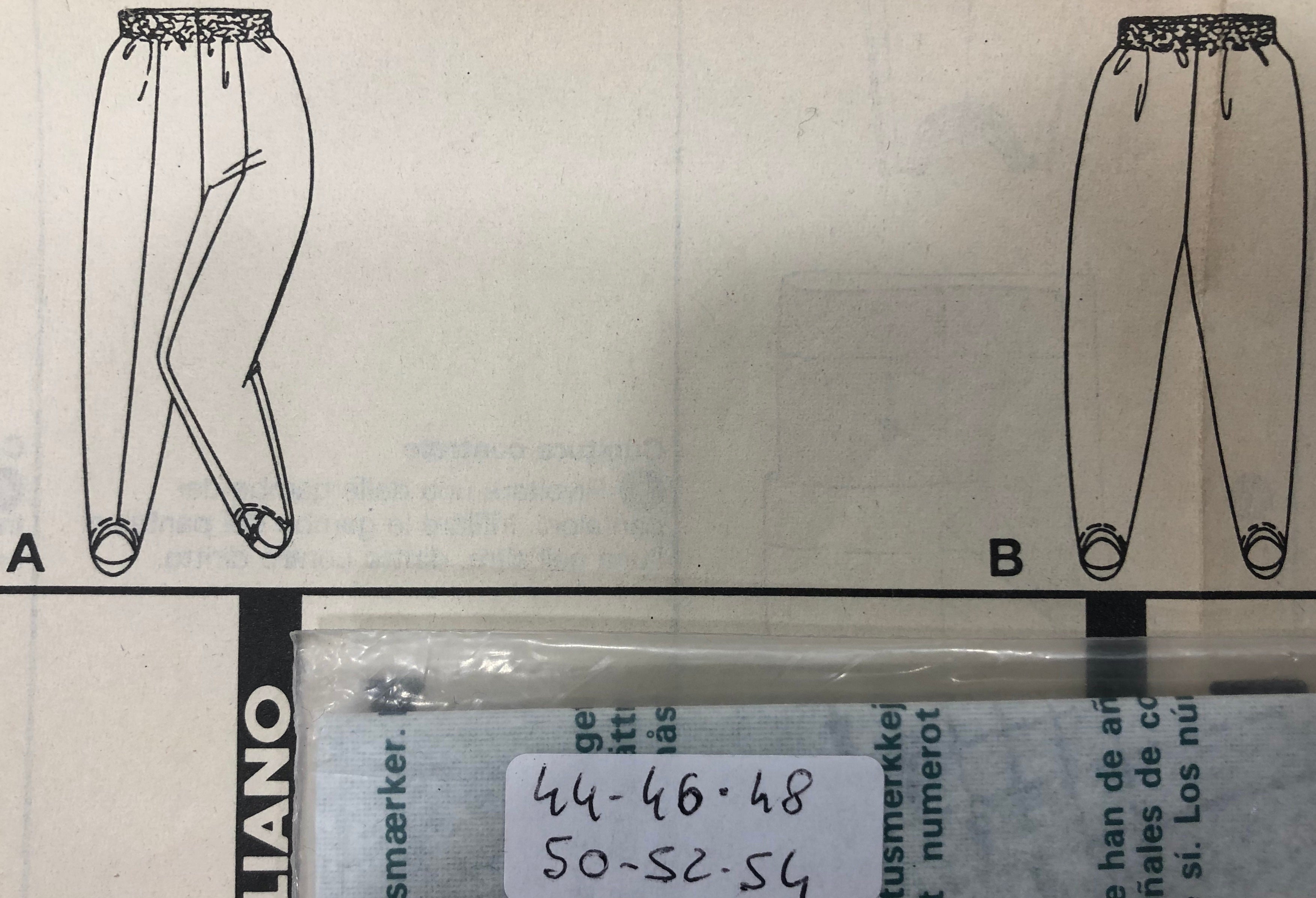 Cartamodello Burda - pantaloni donna