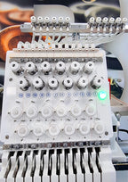 Simac 1201L macchina per ricamare semi-professionale a 12 aghi