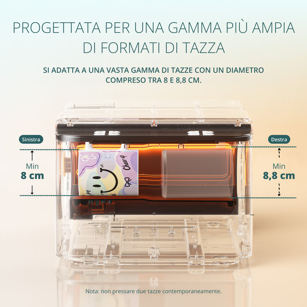 LOKLiK Auto Mug Heat Press - Pressa per tazze, borracce