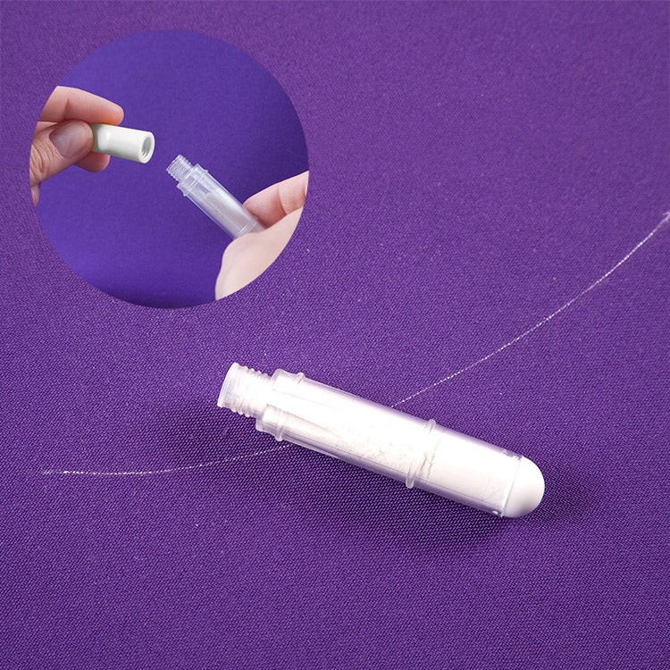 Gesso da sarto - ricarica per penna con applicatore, colore bianco