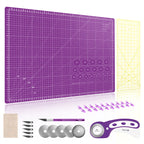Kit Patchwork con tavola 60x45cm Viola