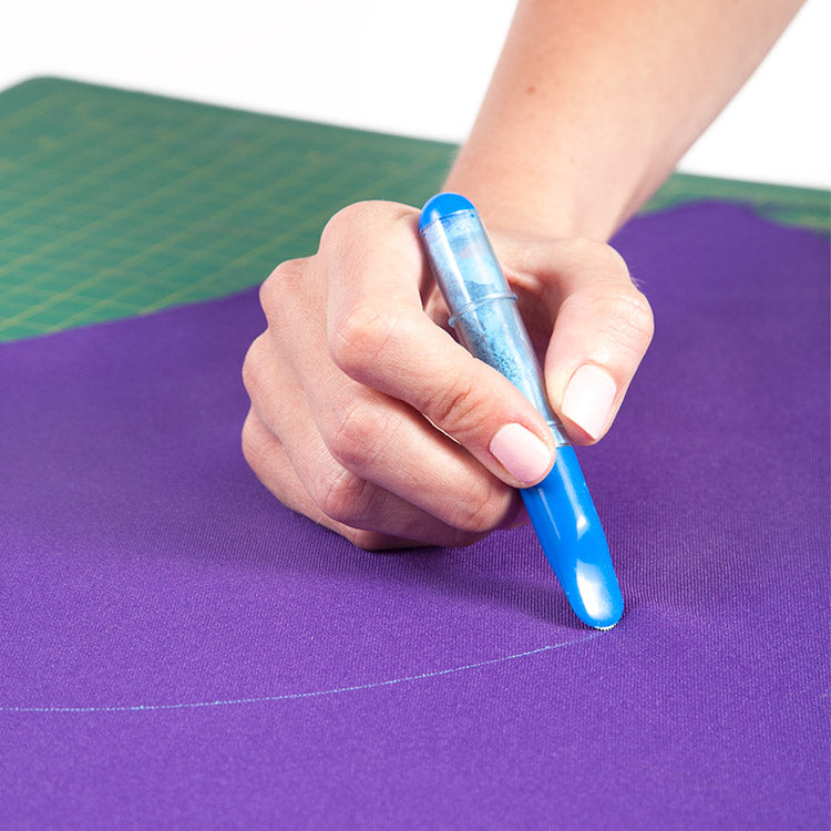 Gesso con applicatole rotella - blu