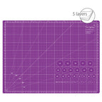 Kit Patchwork con tavola 60x45cm Viola