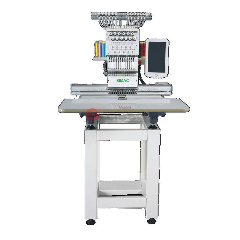 Simac 1201L macchina per ricamare semi-professionale a 12 aghi