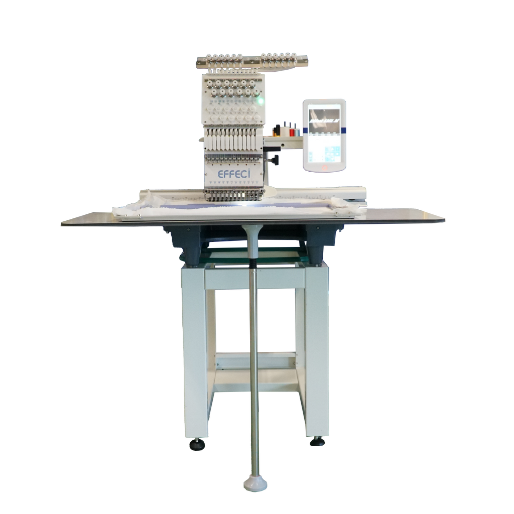 Effeci 1201M macchina per ricamare semi-professionale a 12 aghi