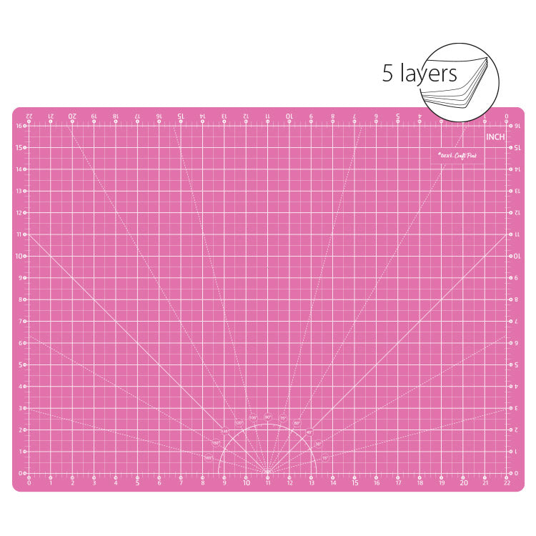 Kit Patchwork con tavola 60x45cm Rosa