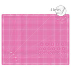 Kit Patchwork con tavola 60x45cm Rosa