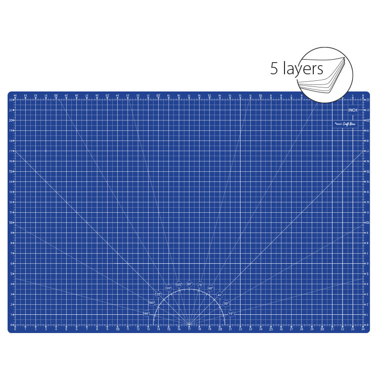 Tappetino da taglio autorigenerante, 60x45 cm Blu