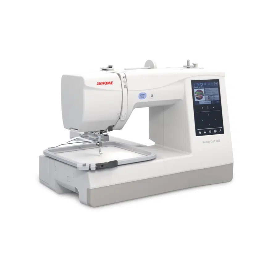 Janome Memory Craft 100E – Macchina da ricamo