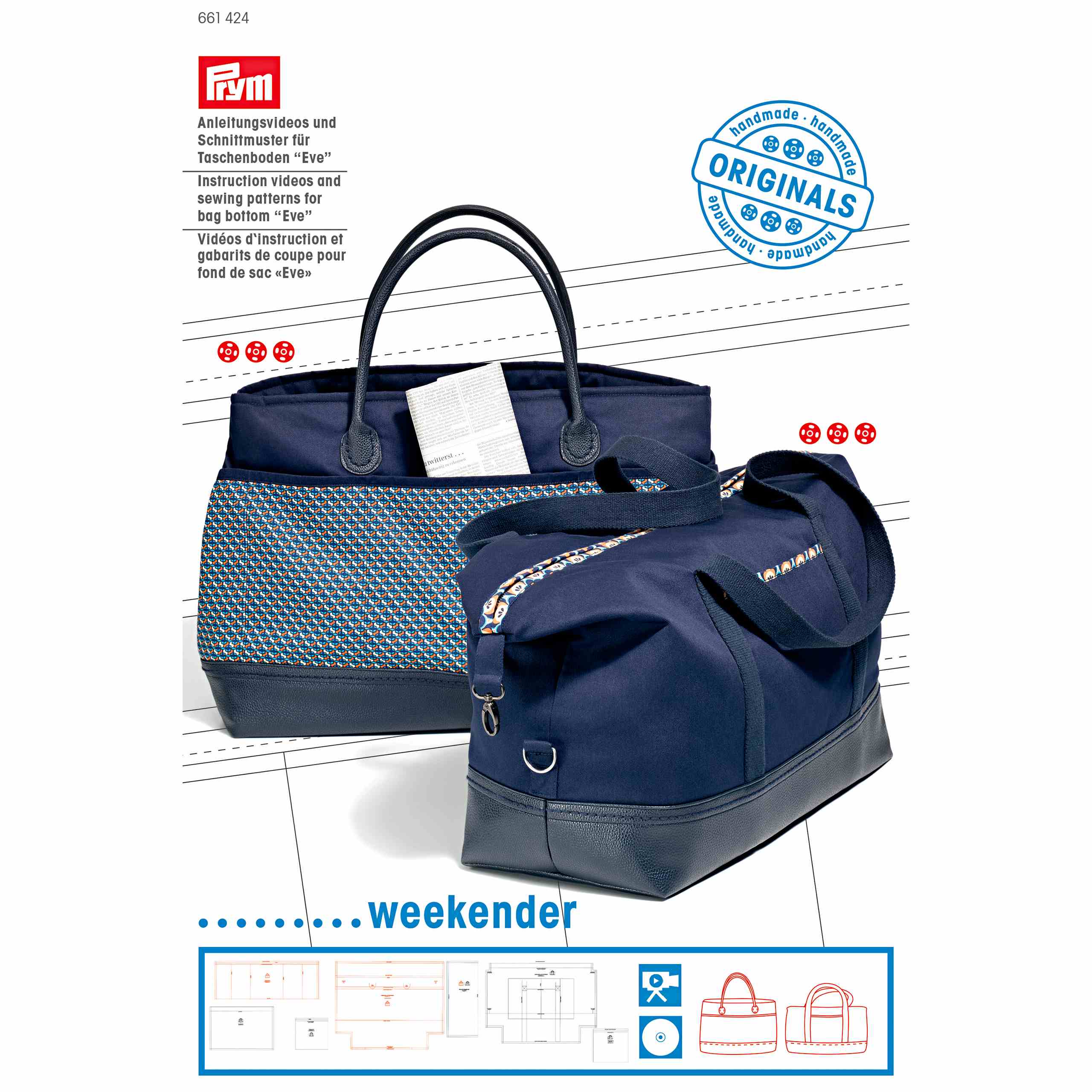 Cartamodello Borse da viaggio Prym