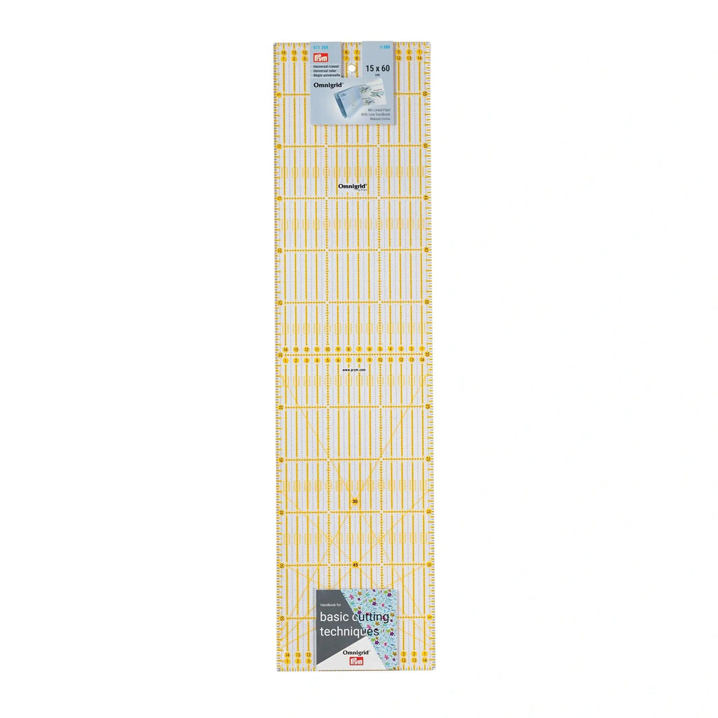 REGOLO PER SARTO PRYM 611308 - CM 15X60 , SQUADRA PER SARTORIA
