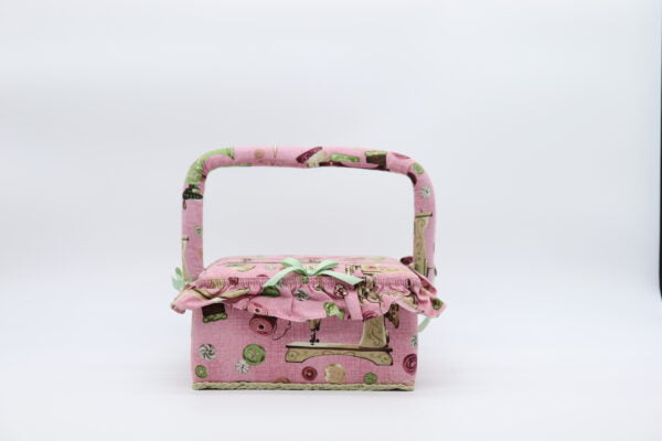 Cestino porta lavoro quadrato