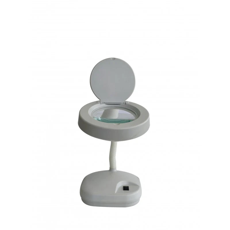 HIT Table Lamp with Magnifying Glass (5X)