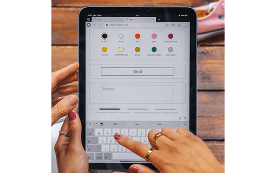 Brother BEaaS Name Designer Software per la vendita del ricamo