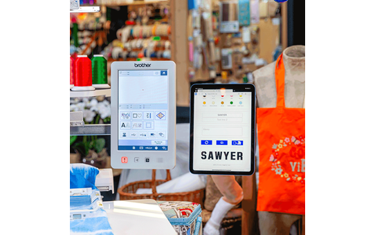 Brother BEaaS Name Designer Software per la vendita del ricamo