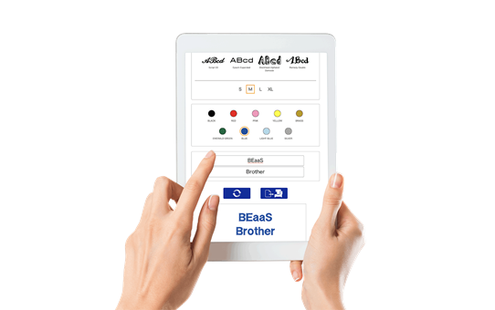 Brother BEaaS Name Designer Software per la vendita del ricamo