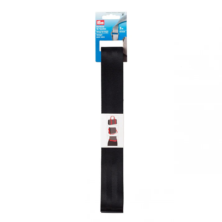 Cinghia per borse colore nero Prym