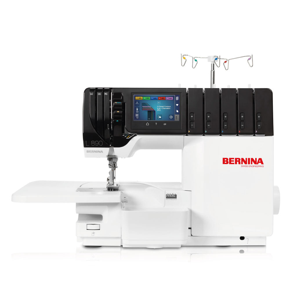 Bernina L-890 COMBINATA (5 fili Tagliacuci Punto copertura)