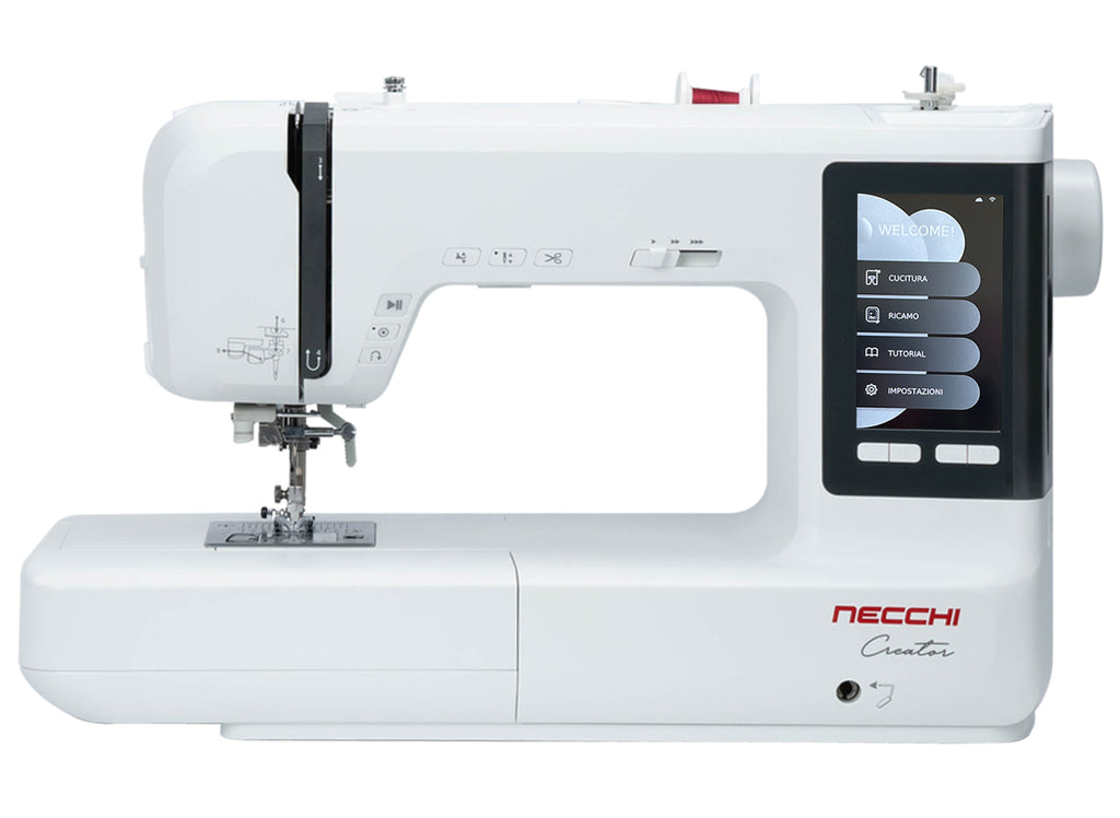NECCHI CREATOR C2000 - Macchina da cucito e ricamo -  CON TABLET OMAGGIO