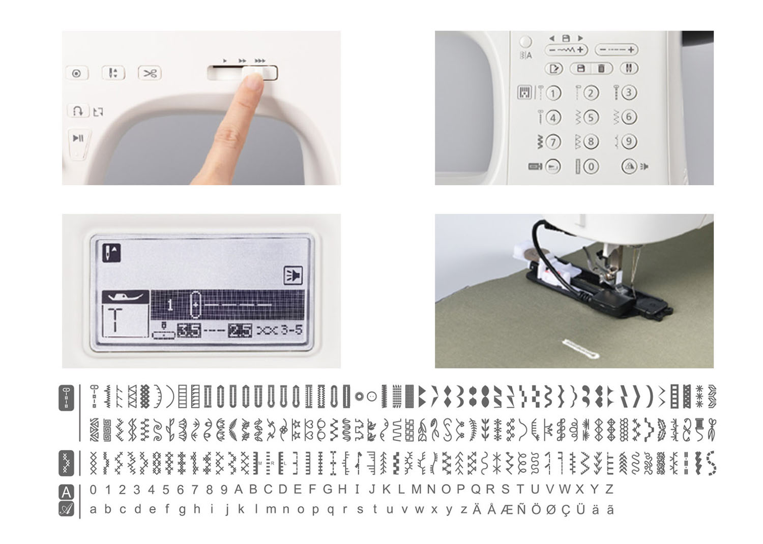 NECCHI CREATOR C360 - Macchina da cucire elettronica