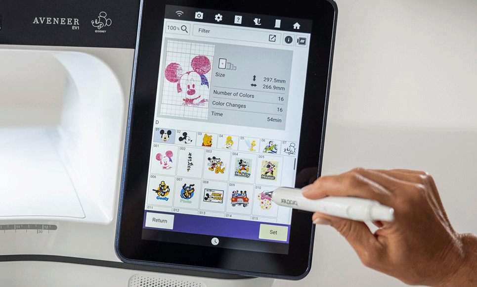 Brother Aveneer EV1 Macchina per cucito quilt e ricamo