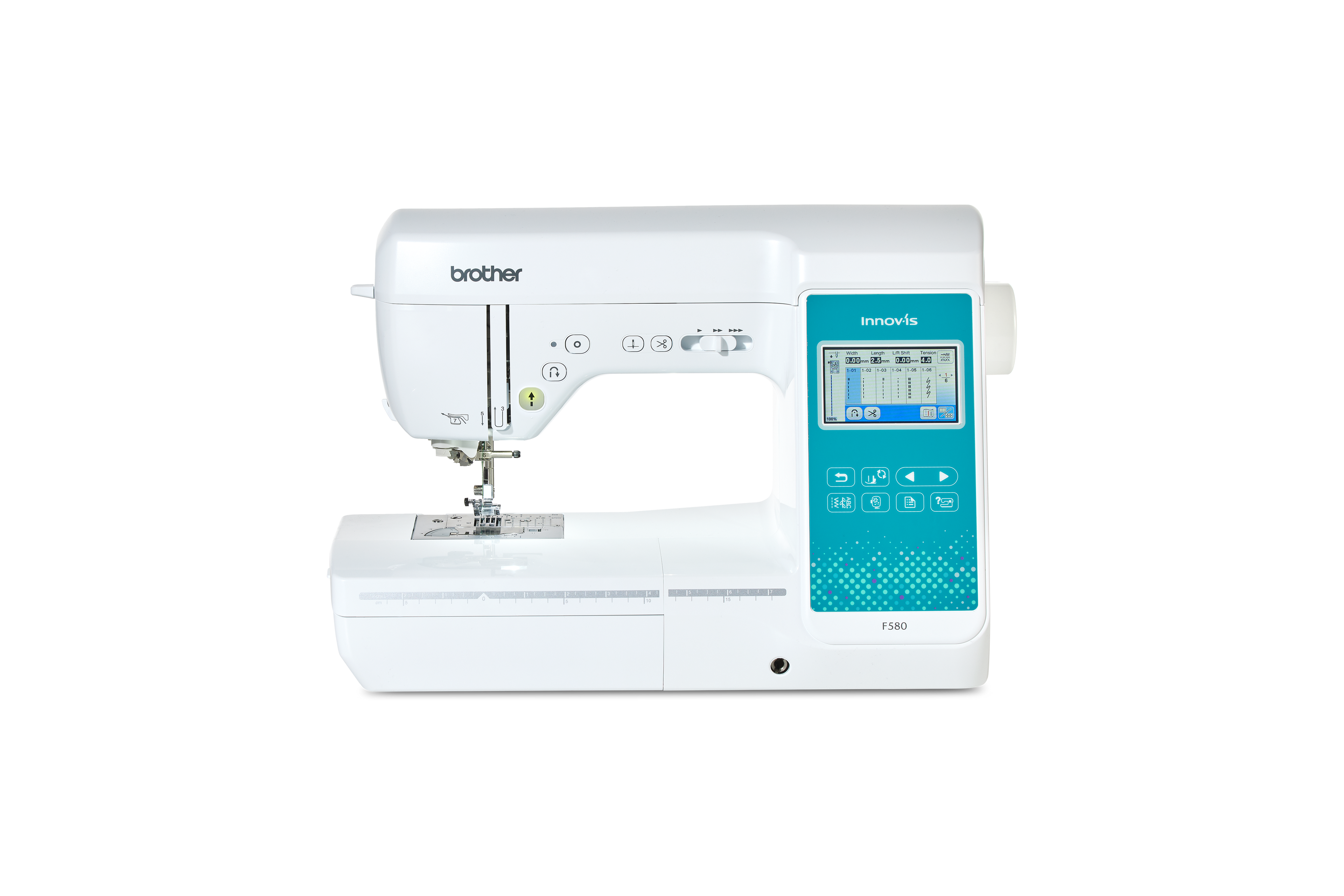 Brother Innov-is F580 macchina per cucire, ricamare e quilting