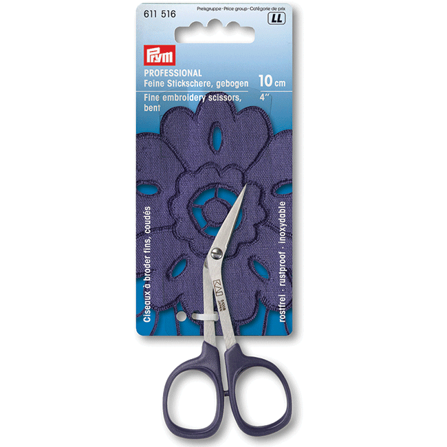 Prym Forbici da ricamo professionali 10 cm - 611516