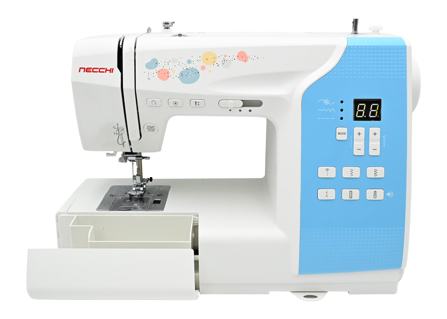 Necchi Swweet H10L - Macchina da cucire elettronica