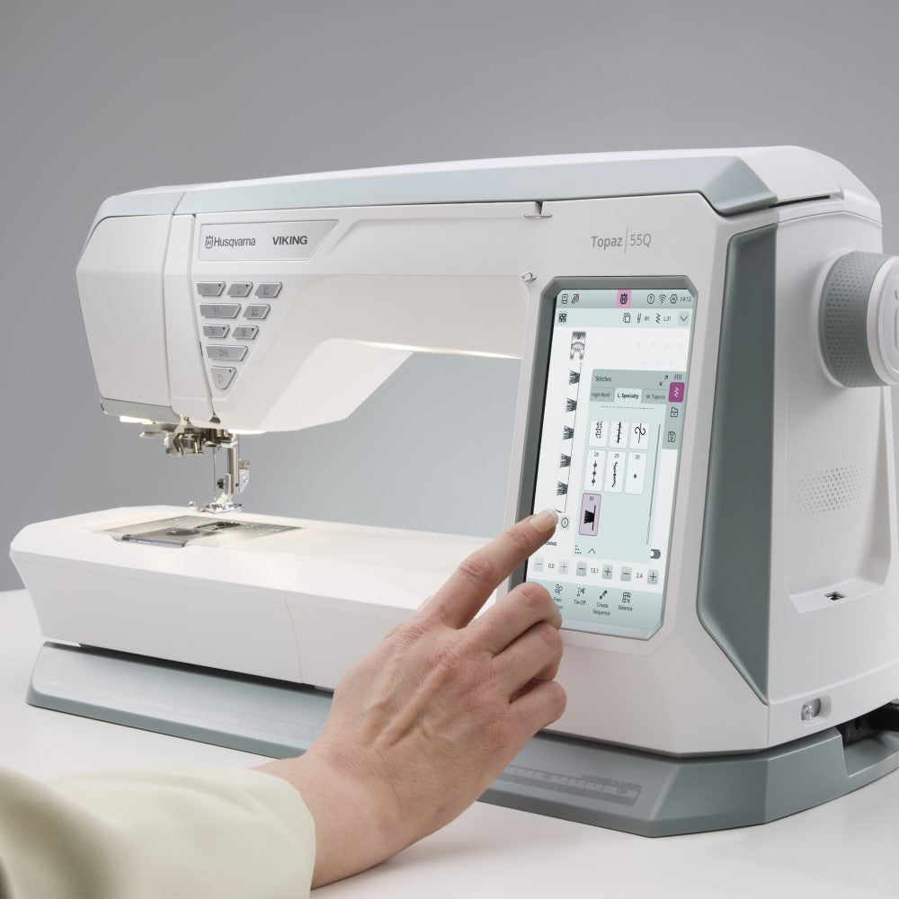 Macchina per cucire elettronica Husqvarna Viking Topaz 55Q