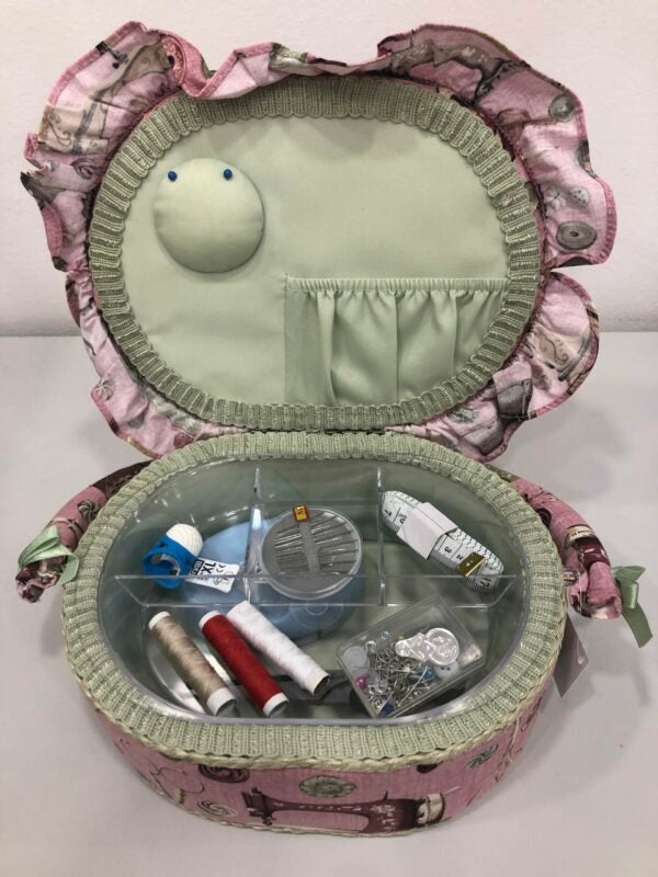 Cestino porta lavoro ovale