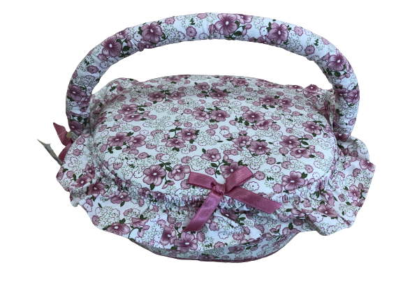 Cestino porta lavoro – fiorellini