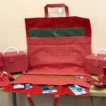 Borsa porta accessori Patchwork – POIS ROSSI