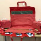 Borsa porta accessori Patchwork – POIS ROSSI