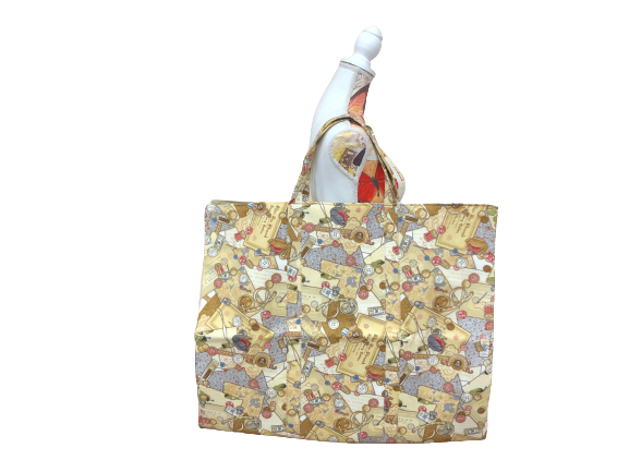 Borsa porta accessori Patchwork – Bottoni