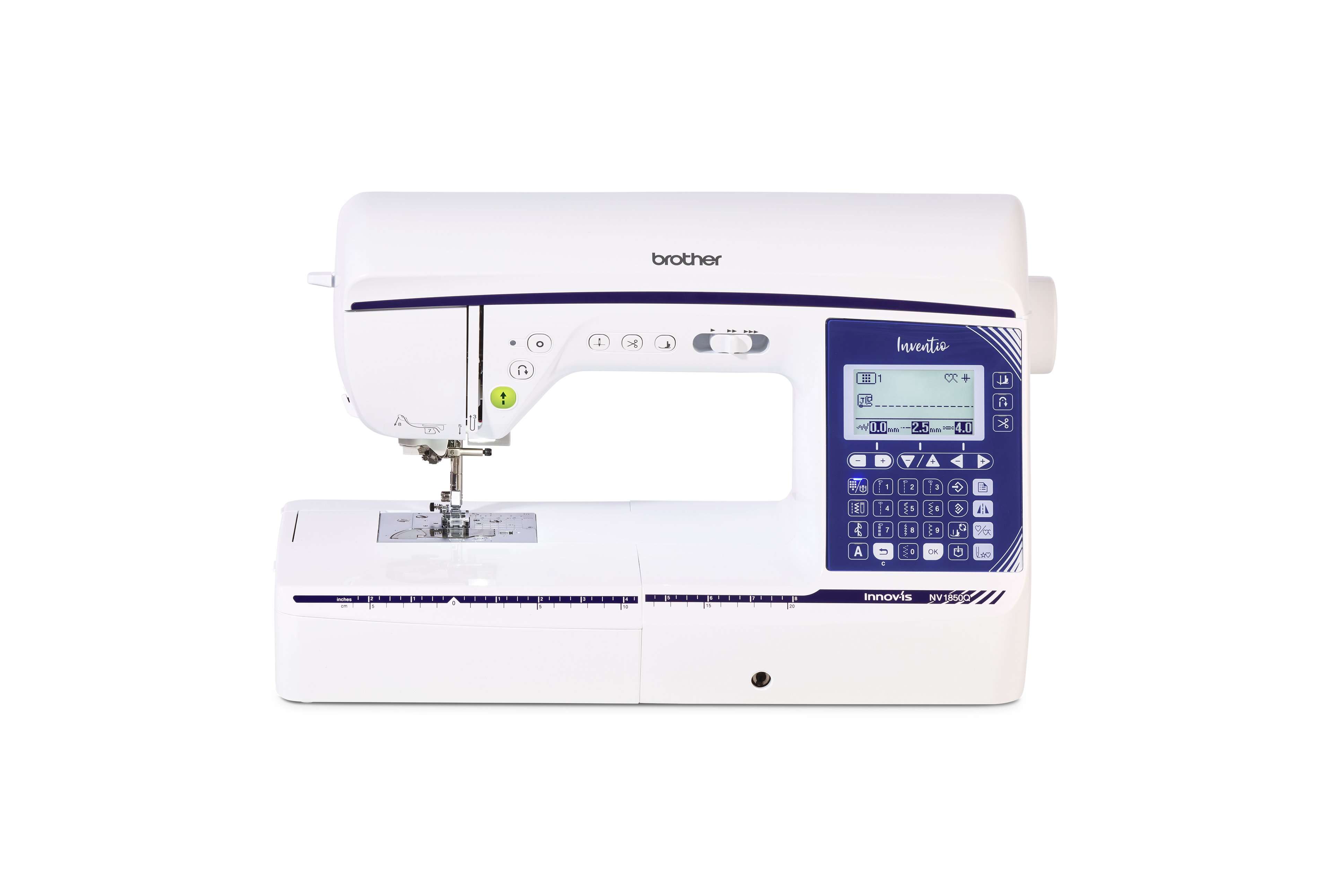 Brother Inventio NV1850Q Macchina per cucire e quilt elettronica