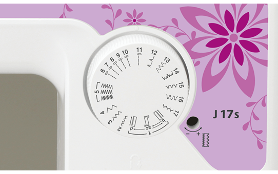 Brother J17S - Macchina da cucire meccanica