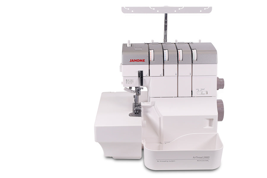 Janome Professional AT 2000D - Tagliacuci con infilatura ad aria