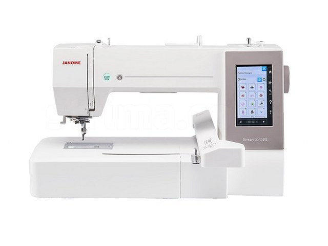 Janome Memory Craft 550 E Limited Edition - Macchina da ricamo