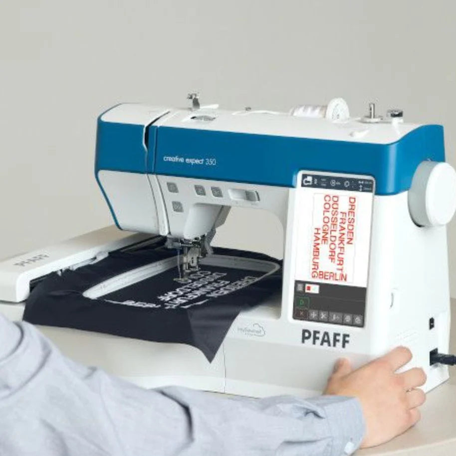 Pfaff Creative Expect 350 Macchina per cucire e ricamare + 12 MESI DI SOFTWARE GOLD