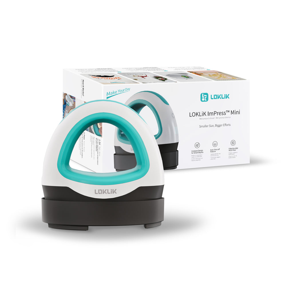 LOKLiK Mini Heat Press - Blu Denim