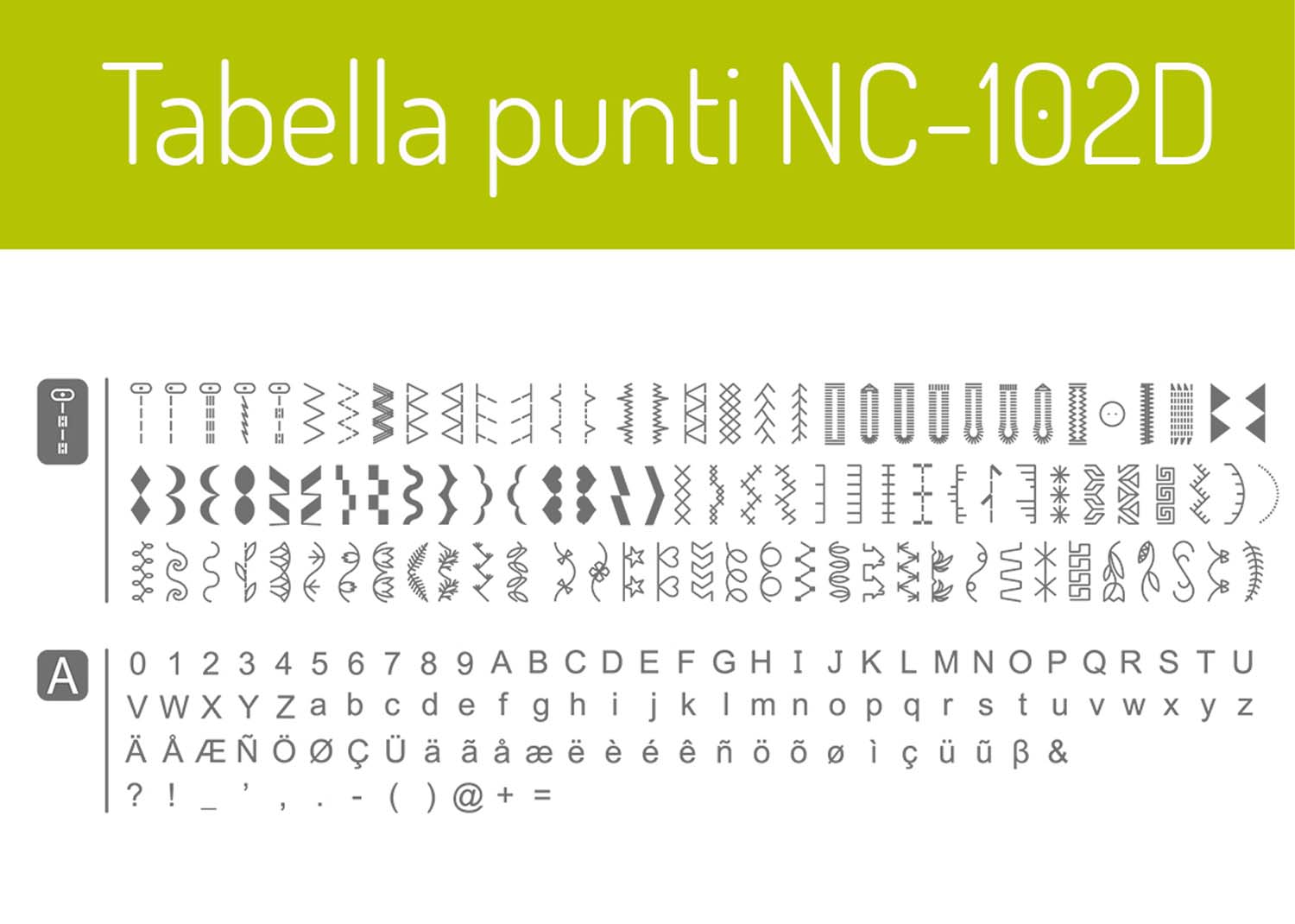 NECCHI NC-102D - Macchina da cucire elettronica