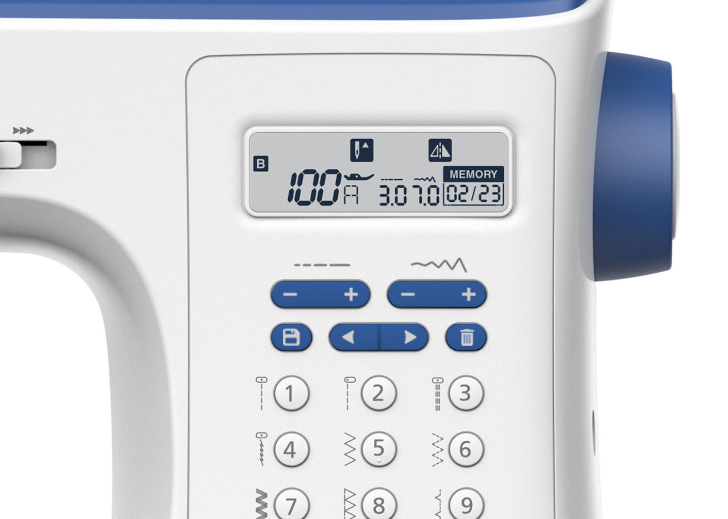 NECCHI NC-103D - Macchina da cucire elettronica