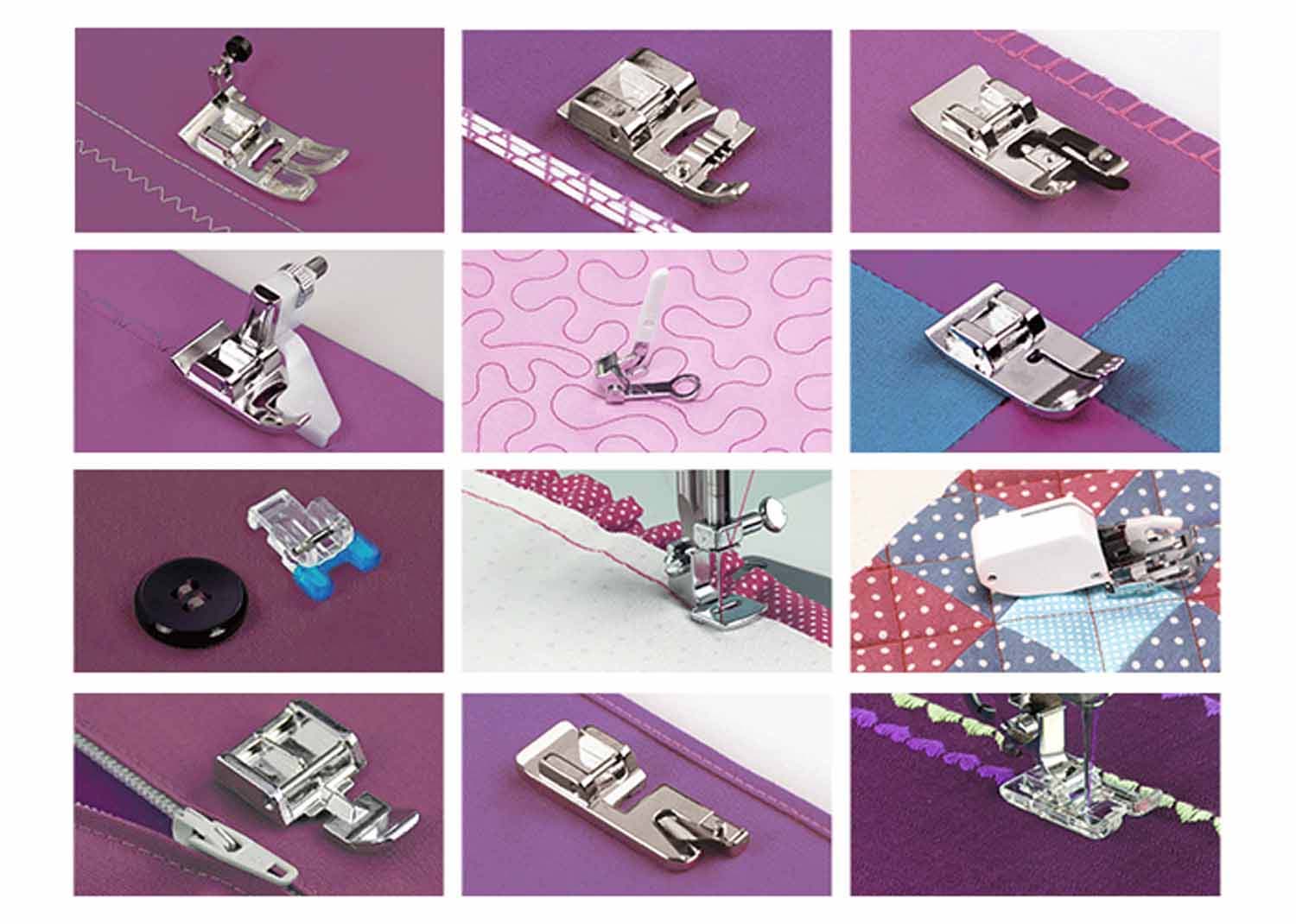 NECCHI NC-204D - Macchina da cucire elettronica